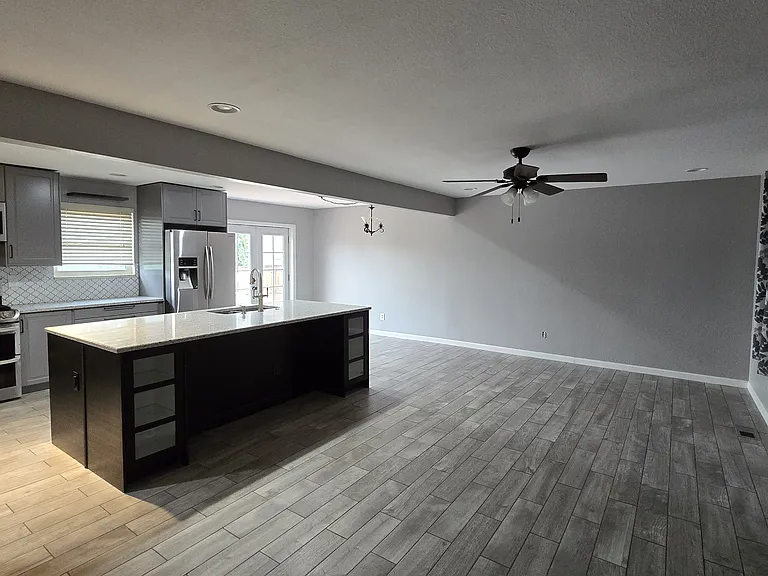 Kitchen, Dining and Living Area on Main Floor