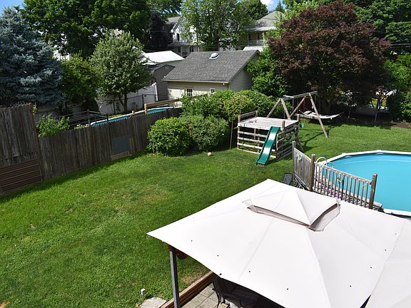 Large established back yard