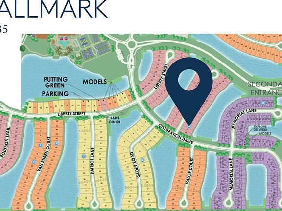 Location of this home within Del Webb Naples