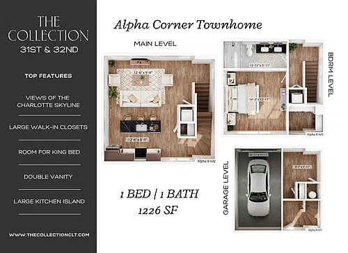 Floor plan Alpha Corner