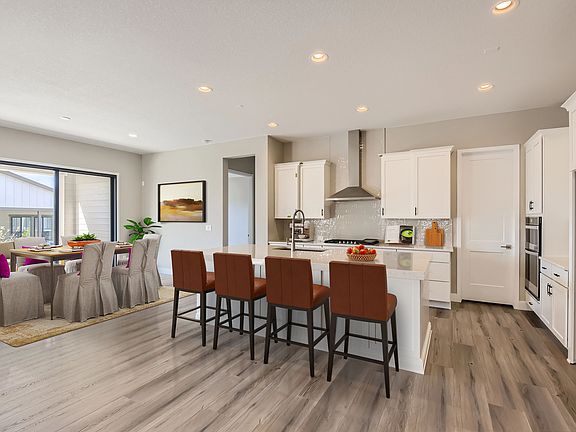 Homesite 4149 Kitchen Dining - Virtually Staged