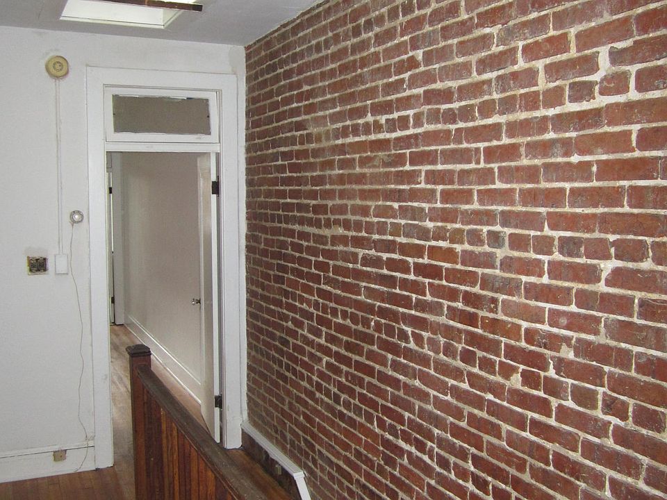 exposed brick entry