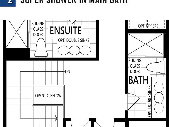 Super Shower In Main Bath