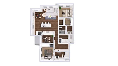 Floor plan The Spencer (Den)