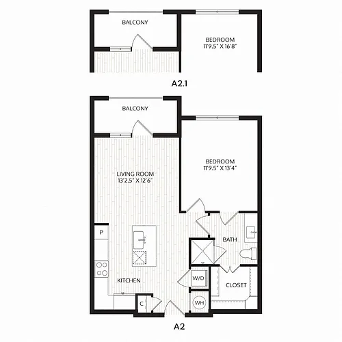 Floor plan A20