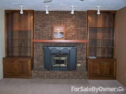 Fireplace in Living Room
