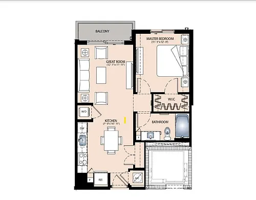 Floor plan B1-2