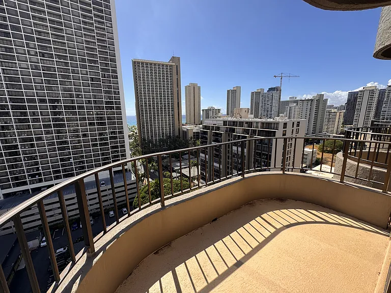 2nd Bedroom lanai view - Peek-A-Boo Ocean Views
