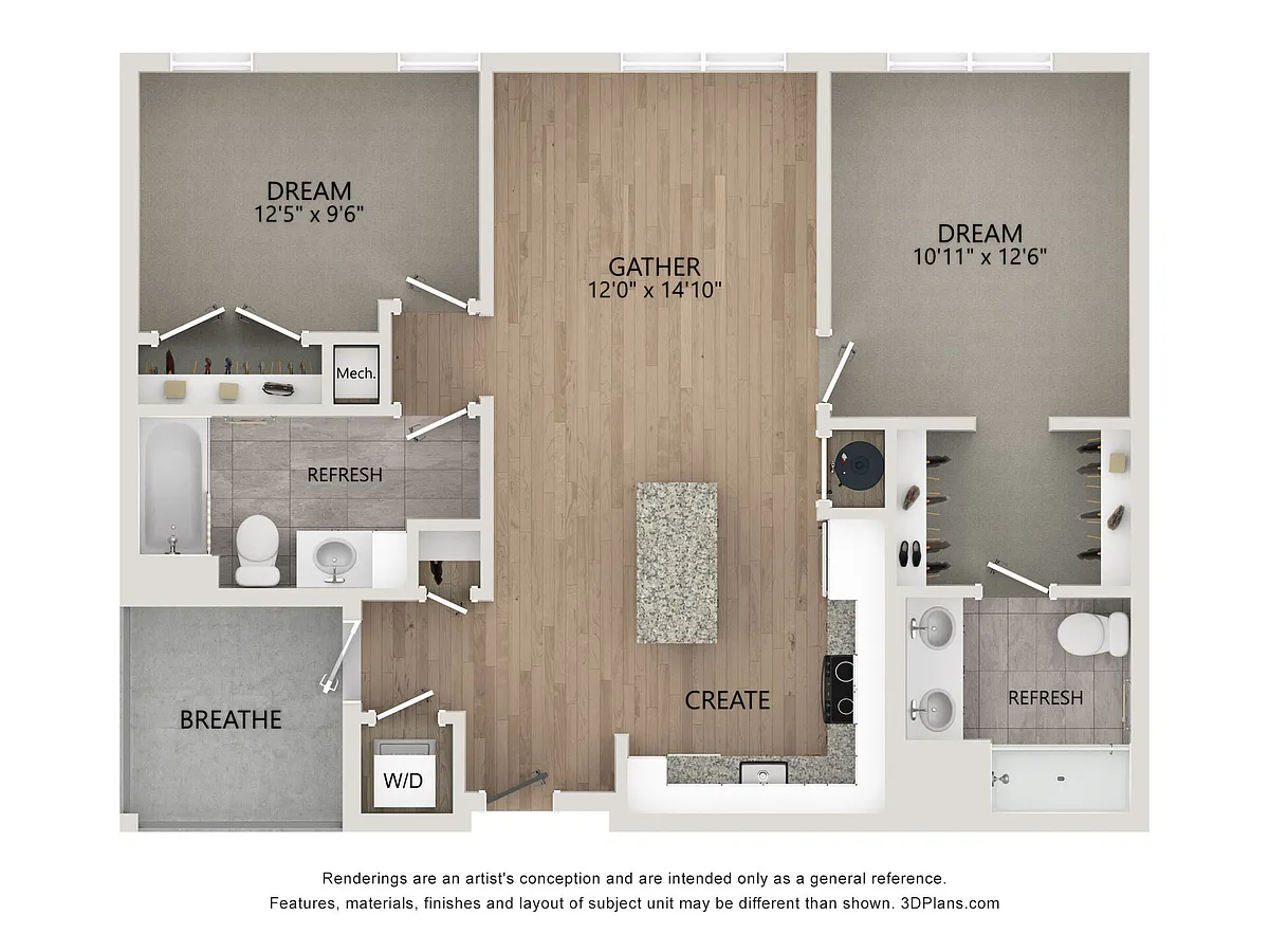 Floor plan D2