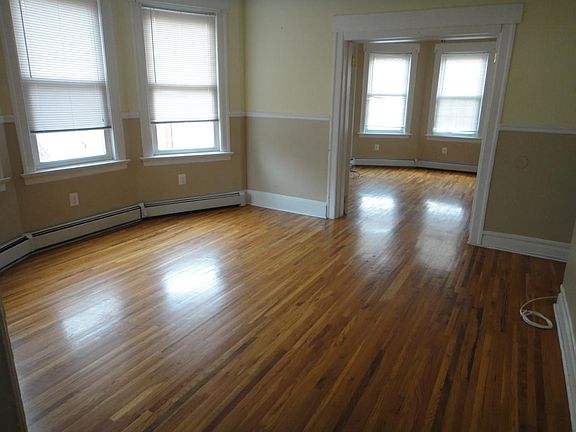 living room looking into master bedroom