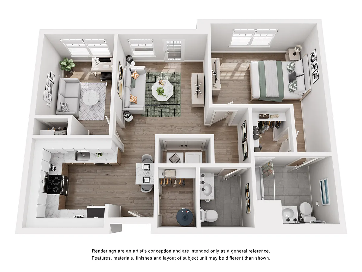 Floor plan B1