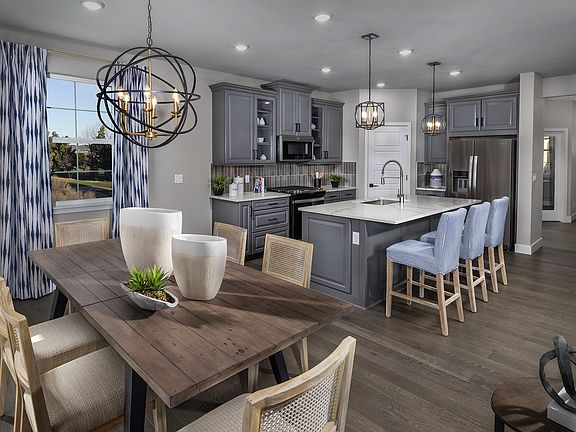 The Bluebell floorplan modeled at Prospect Village at Sterling Ranch.