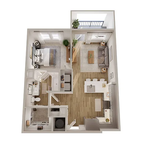 Floor plan A2 - Affordable