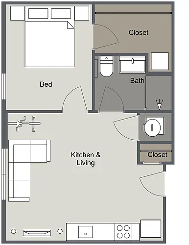Floor plan A1