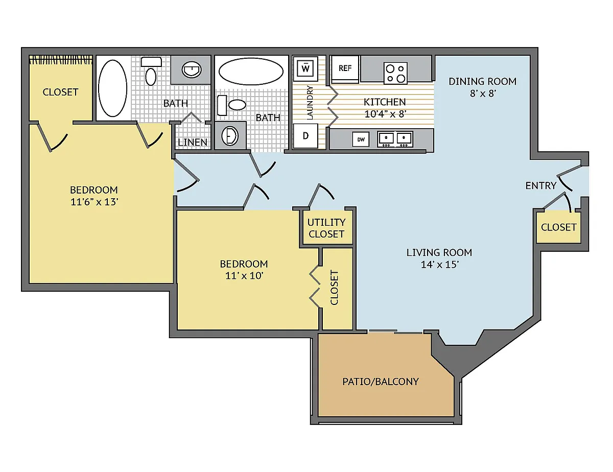 Floor plan Wallace