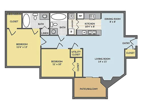 Floor plan Wallace