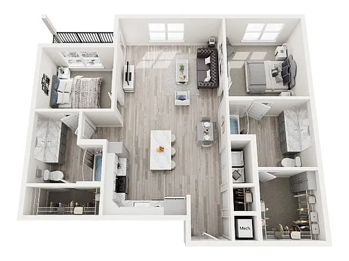 Floor plan B2