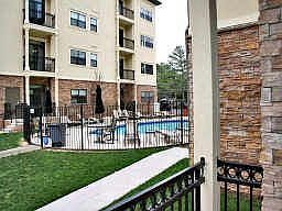 View of Pool from Walk out Balcony