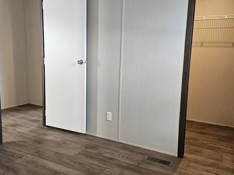 Guest room with walk in closet