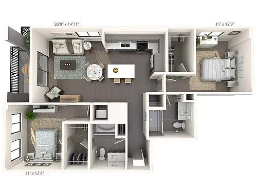 Floor plan Pinot Noir