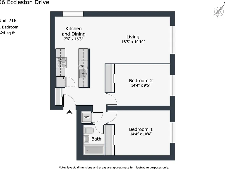 56 Eccleston Dr #50079B-216 — Photo 12