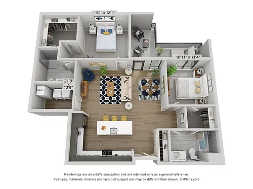 Floor plan The Coral