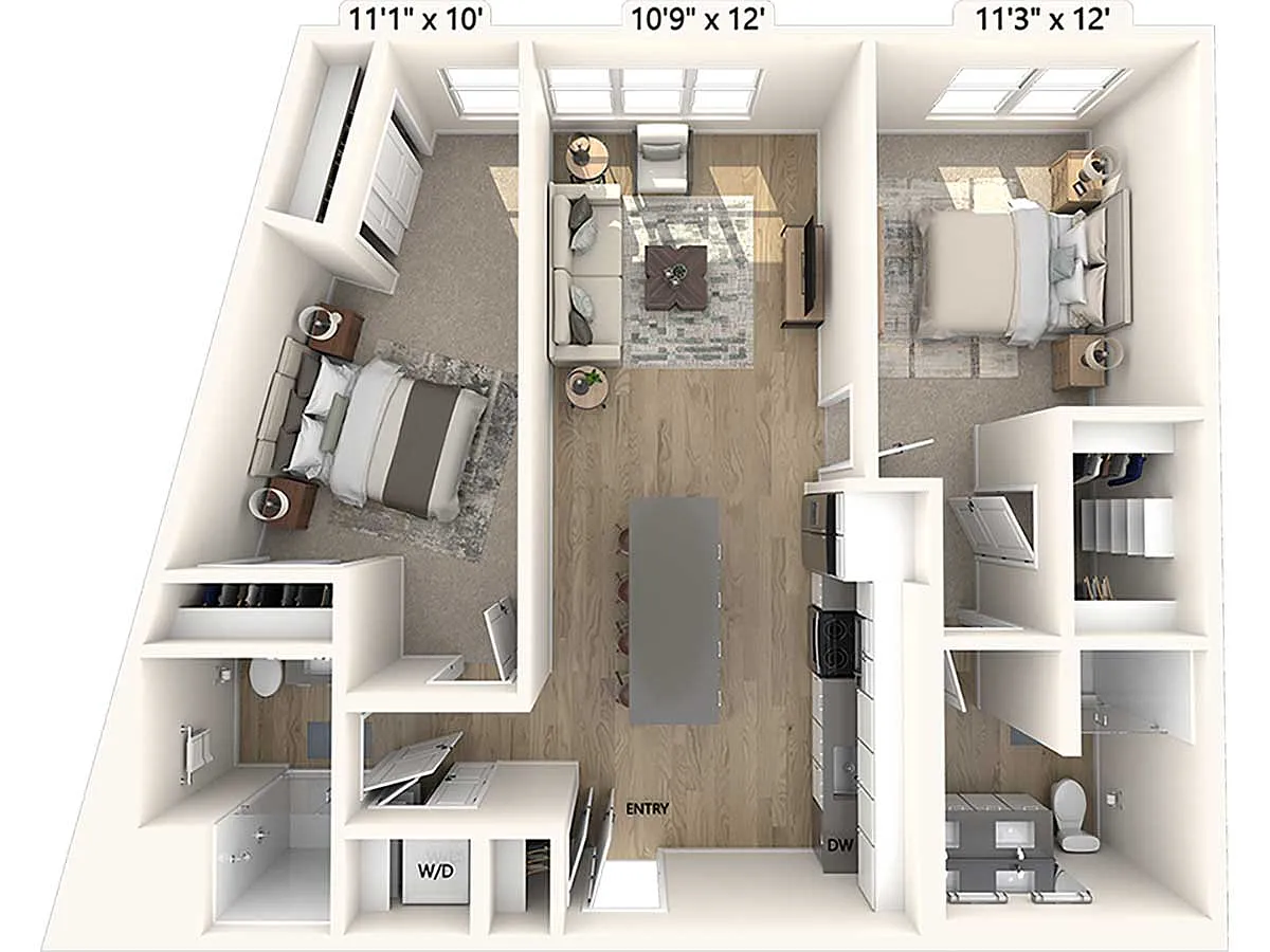 Floor plan B8