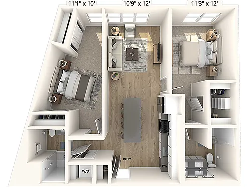 Floor plan B8