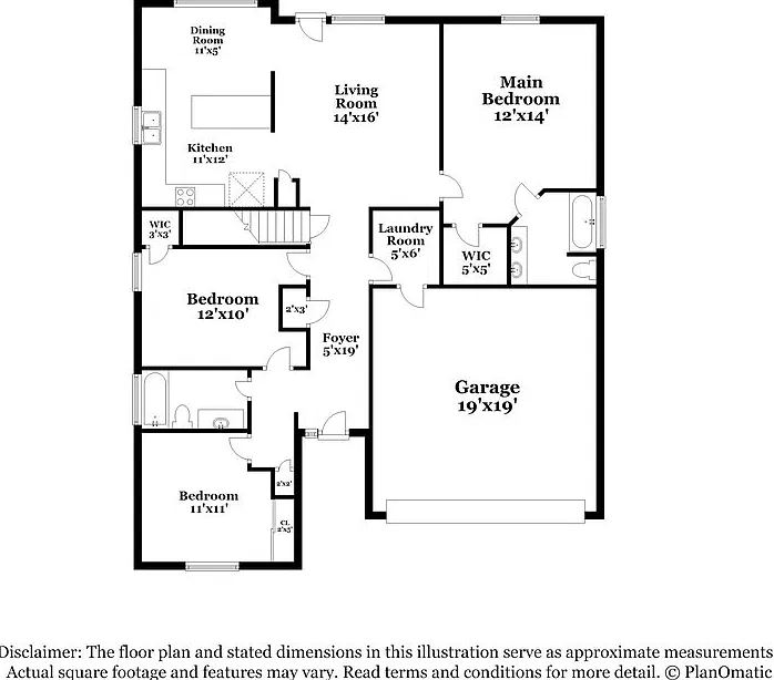 3 bed, 2.0 bath, 1338 sqft, $2,215 — Photo 2