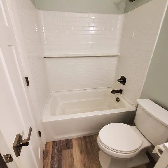 Middle Bathroom with Tub and Shower