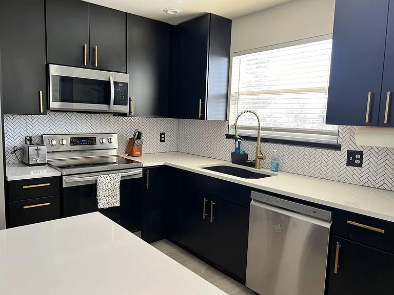 Newly renovated kitchen