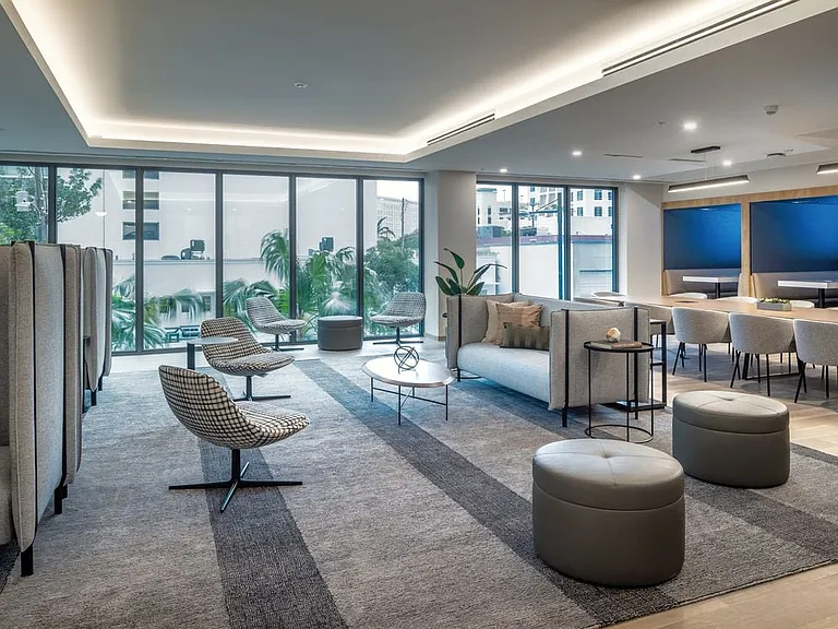 Coworking lounge