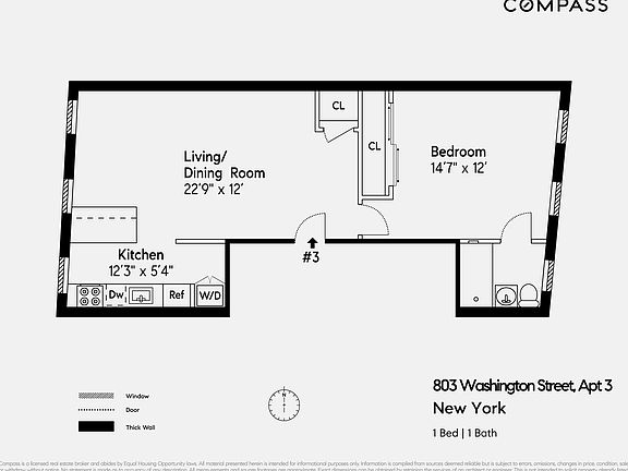 2nd image of 803 Washington St #3