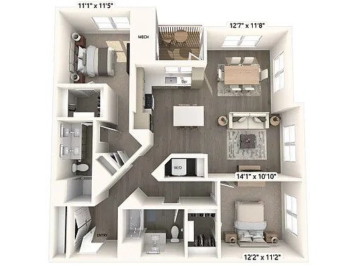 Floor plan BM15.1