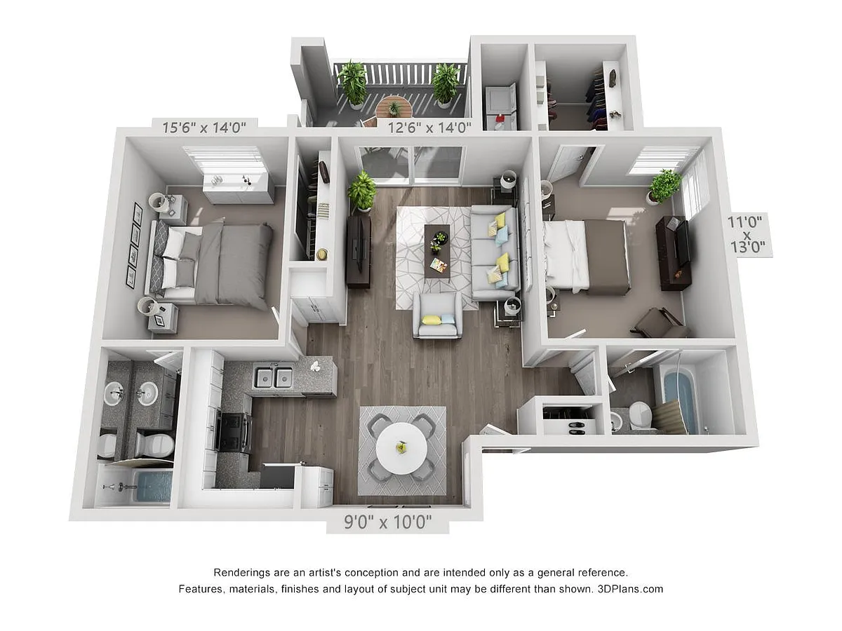 Floor plan B2