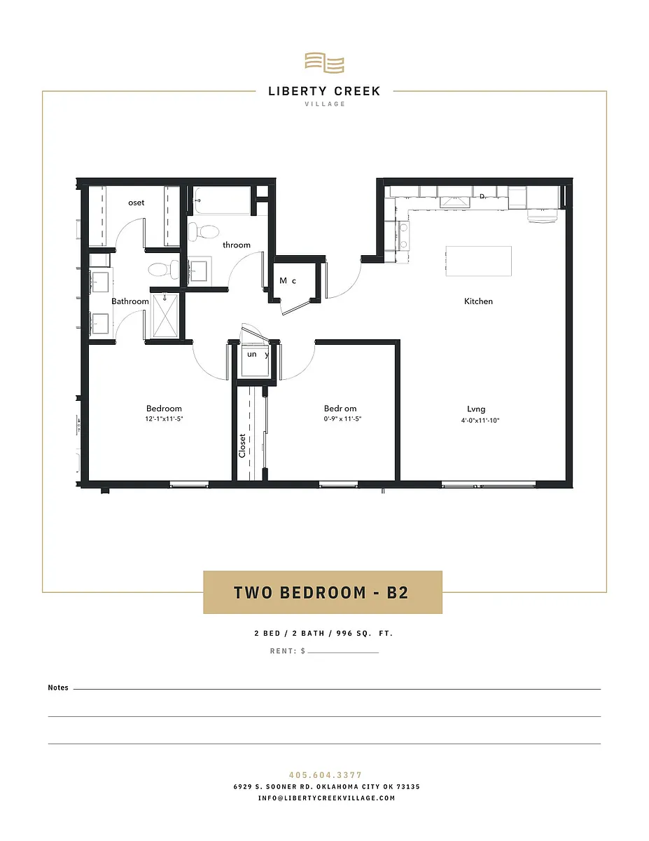 Floor plan B2