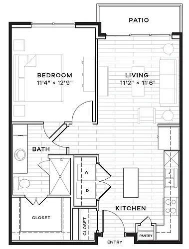 Floor plan 1A