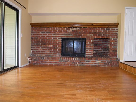 Brick Fireplace