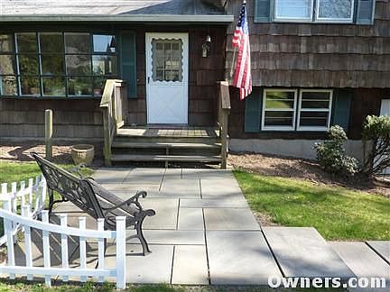Front entrance with slate walkway