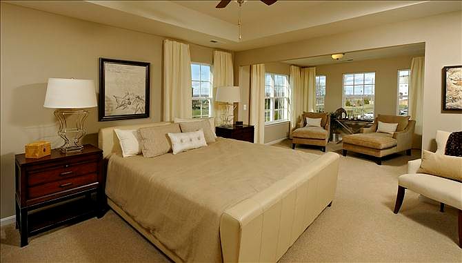 Master Bedroom with Sitting Area