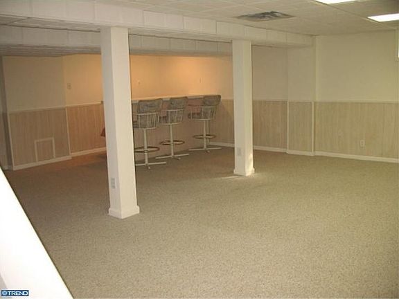 Bar in finished basement