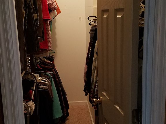 Master walk-in closet