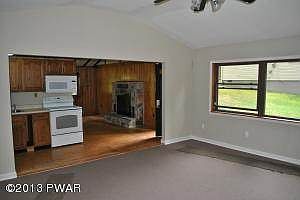 View from spacious living room