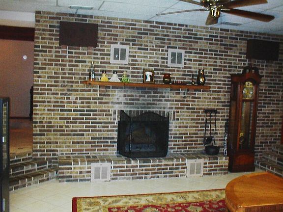 Beautiful Fireplace in Gathering Room