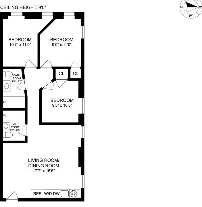 2nd image of 462 W 49th St #4F