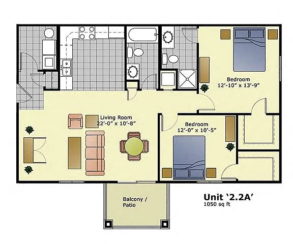 Floor plan 22A