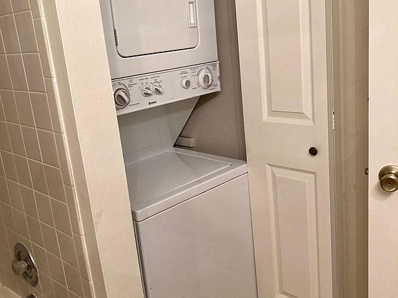 Washer and dryer in unit