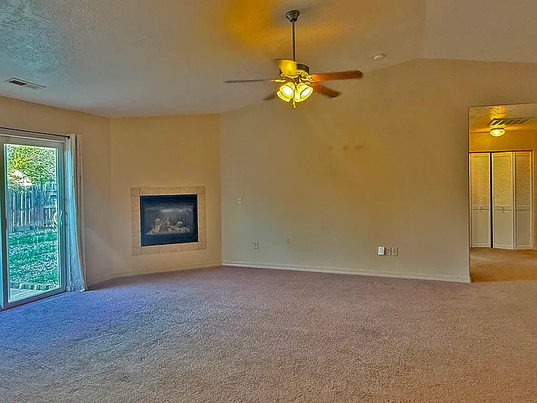 Great Room, view of hallway to the bedrooms
