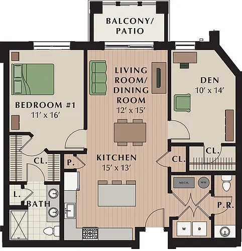 Floor plan Capri