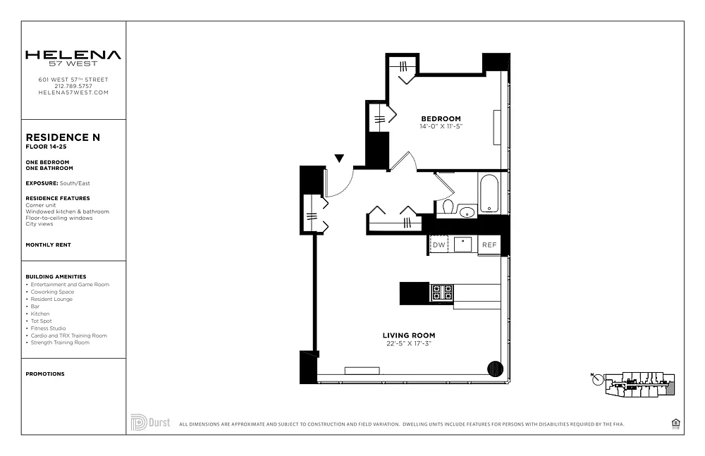 Building Photo - 601 W 57th St #24N
